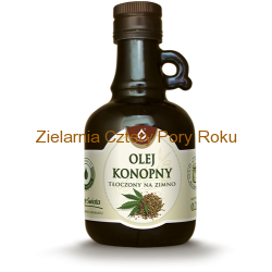 Olej konopny tłoczony na zimno 250ml Oleofarm